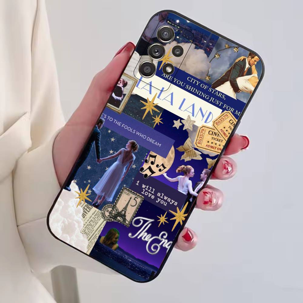 Чехол для телефона с фильмом Ла-Ла Ленд для Samsung S25,S24,S21,S22,S23,S30,Ultra,S20,Plus,Fe,Lite,Note,10,Черный Чехол