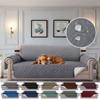Sofa Covers Waterproof Sofa Slipcovers 1/2/3/4 Seater Non Slip Cover For Kids Pets Washable Sofa Protector With Elastic Strap