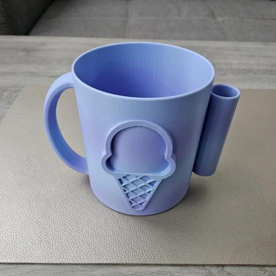 Держатель для пинты мороженого с прорезью для ложки, Изолированные рукава для пинты мороженого, Многоразовый многоцелевой контейнер-охладитель на 16 унций для сливочной газировки, пивных банок