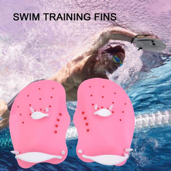 1 пара ручных весла для начинающих, ласты с ремешком, эргономичная форма, сверхлегкий инструмент для обучения плаванию, детский инструмент для дайвинга