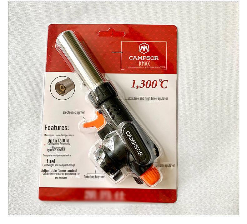 Перевернутый газовый баллончик для сварки и приготовления пищи, огнемет-воспламенитель для барбекю и жарки