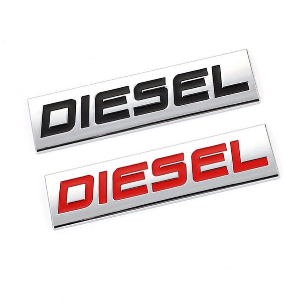 Автомобильная наклейка Diesel Логотип Эмблема Значок 3D Металлические автомобильные наклейки Стайлинг автомобиля