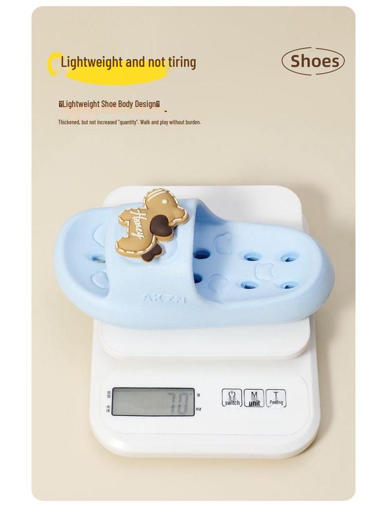 Детские быстросохнущие противоскользящие тапочки для ванной - Летние шлепанцы для душа для мальчиков и девочек