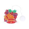 LED Christmas Decoration Lights Battery Powered Window Hanging Decor with Suction Cup for Christmas