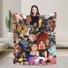 Super Soft Blanket Decorative Rapper Quevedo Music Throw Blanket  Flannel Bedspread For Bedroom Funny Sofa Bed Cover