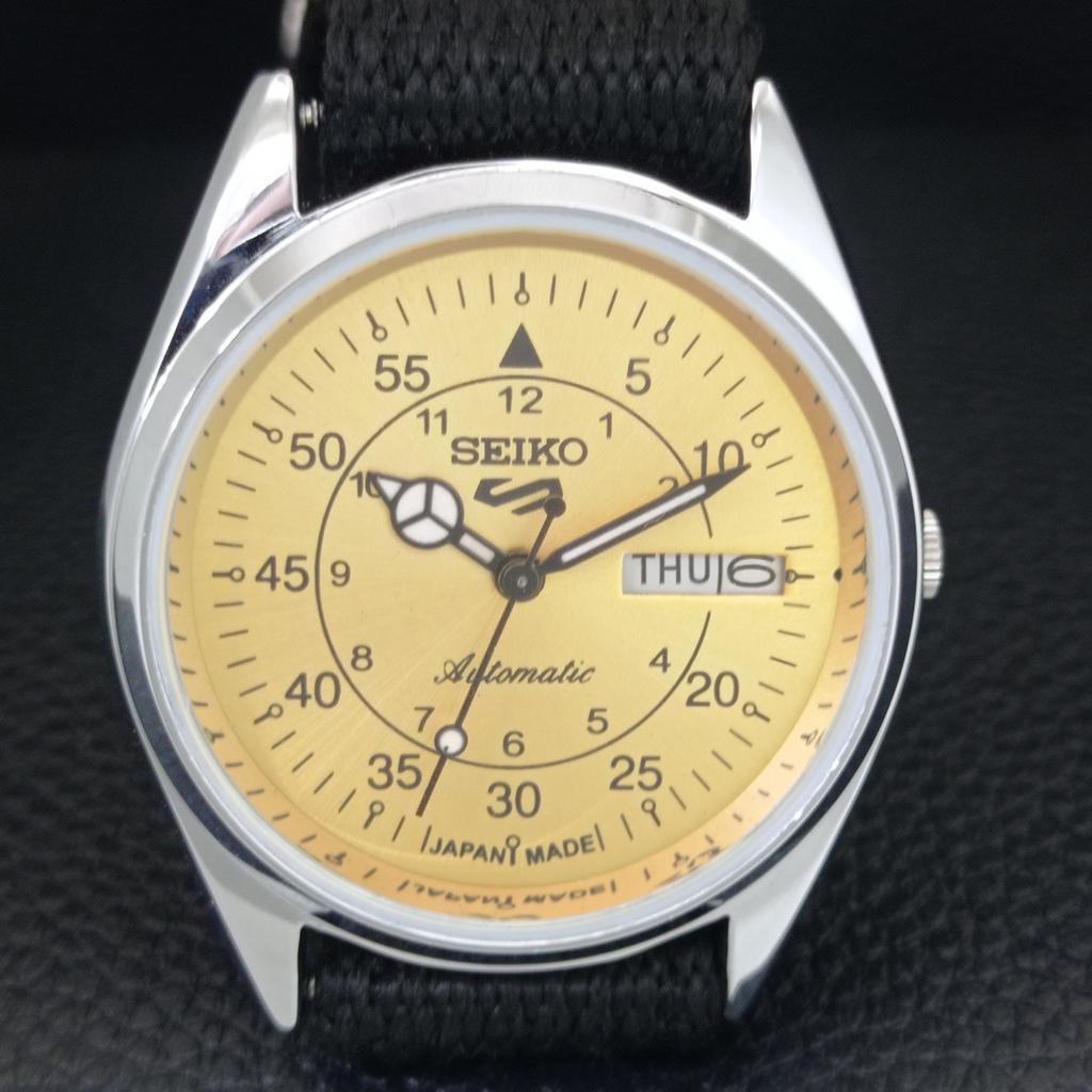 ОТРЕСТАВРИРОВАННЫЕ SEIKO 5 АВТОМАТИЧЕСКИЕ 6309A ВИНТАЖНЫЕ ЯПОНСКИЕ МУЖСКИЕ ЗОЛОТЫЕ ЧАСЫ a442293-4