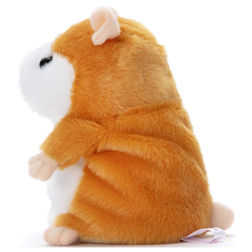 Takara Tomy Arts Mimicry Pet Hamster Plush Toy Height 14cm (Maple) Approx.