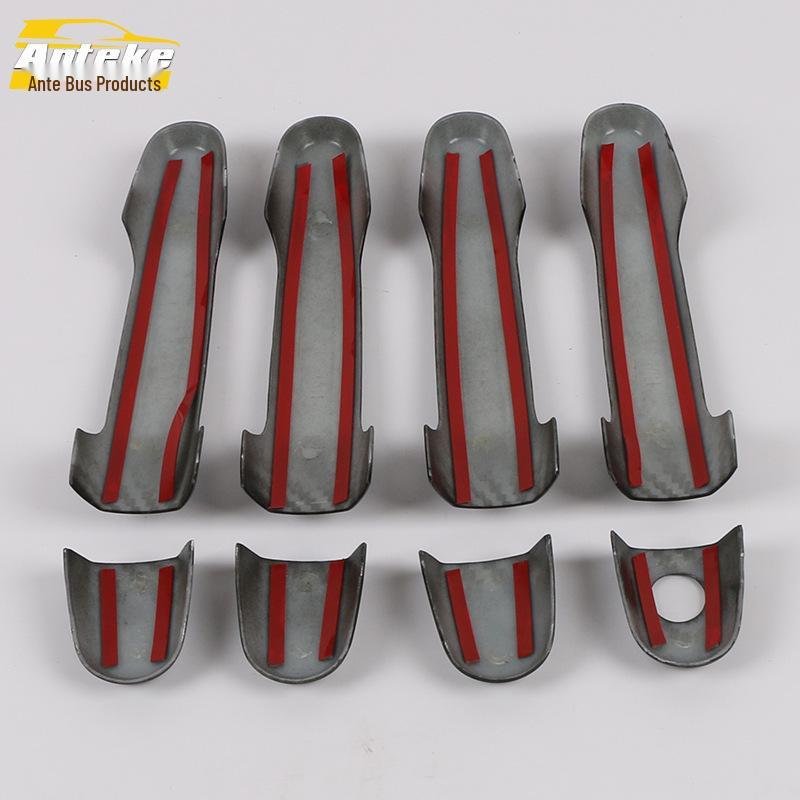 Yaris 2014 Гальванизированная накладка на подлокотник дверной ручки - Аксессуар для модификации автомобиля