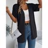 HNXC Summer Hollowed-out Short-sleeved Knitted Cardigan for Vacation Sun Protection Women's Wear