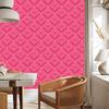 Geometric pink and powder pink rhombus wallpaper 50x1000