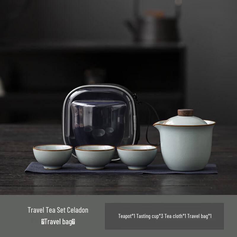 Shangqi Ceramic Travel Tea Set