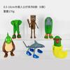 Новая фигурка Tungtungsahur Странная Акула Животные Фигурка Настольное украшение Фигурка Слона Орнамент Забавная 3D Кукла Игрушки Идеальный Подарок