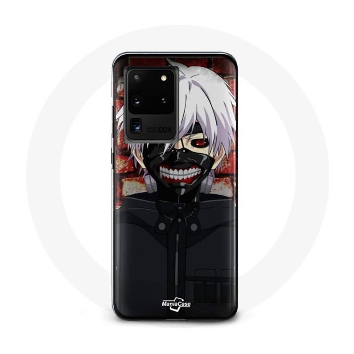 Чехол для Samsung Galaxy S20 Ultra Токийский гуль Канеки Кен Маска Японское Аниме