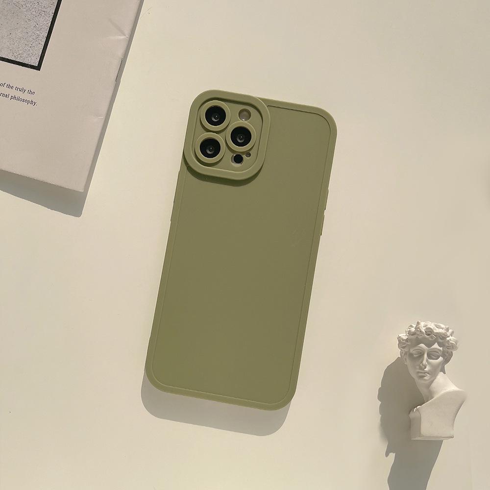Матовый силиконовый чехол премиум-класса для iPhone 13/14Plus/15Pro/16 - Дизайн «Ангельский глаз»