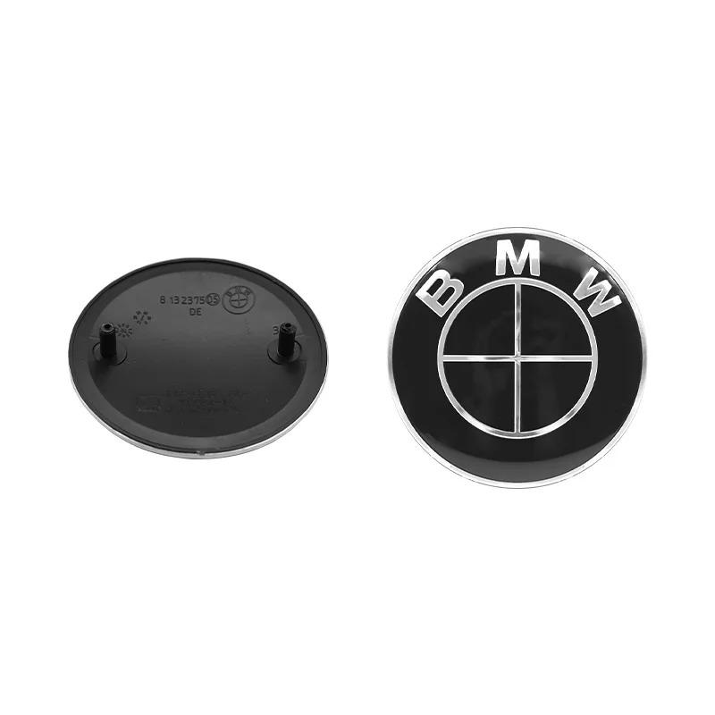 For BMW M E46 E90 E60 74mm 82mm For BMW M Power I3 F94 F97 F15 F98 F95 F92 G08 E34 F91 F16 G30 G20 Hood Emblem Car Front Bonnet Logo Trunk Cover Badge