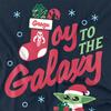 Star Wars: The Mandalorian Unisex Adult Grogu Long-Sleeved Christmas T-Shirt