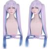 28 Colors Miku Cosplay Wig Long Heat Resistant Synthetic Hair Clip Ponytails Wigs + Wig Cap