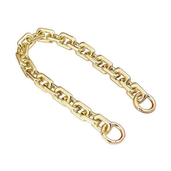 40 см/60 см цепь для сумки серебряная золотая металлическая цепь крепление для сумки своими руками замена плечевая ручка для сумок сумки через плечо