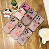 Чехол для телефона с абстрактным выражением лица Для iPhone 17, 16, 15, 14, 13, 12, 11 Plus, Pro Max, Другие Мягкий Черный Чехол