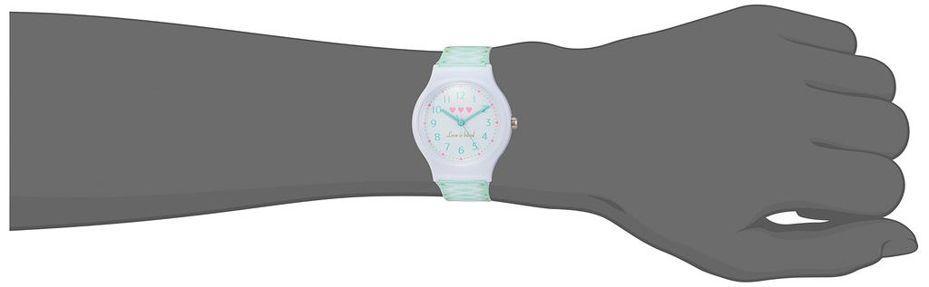Sun Flame Co., Ltd. J-Axis VL21-GR Girls' Mint Watch