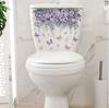Green Plant Leaves Bathroom Toilet Sticker Closestool Wall Stickers Self Adhesive Mural Beautify Flower Home Decoration Decals