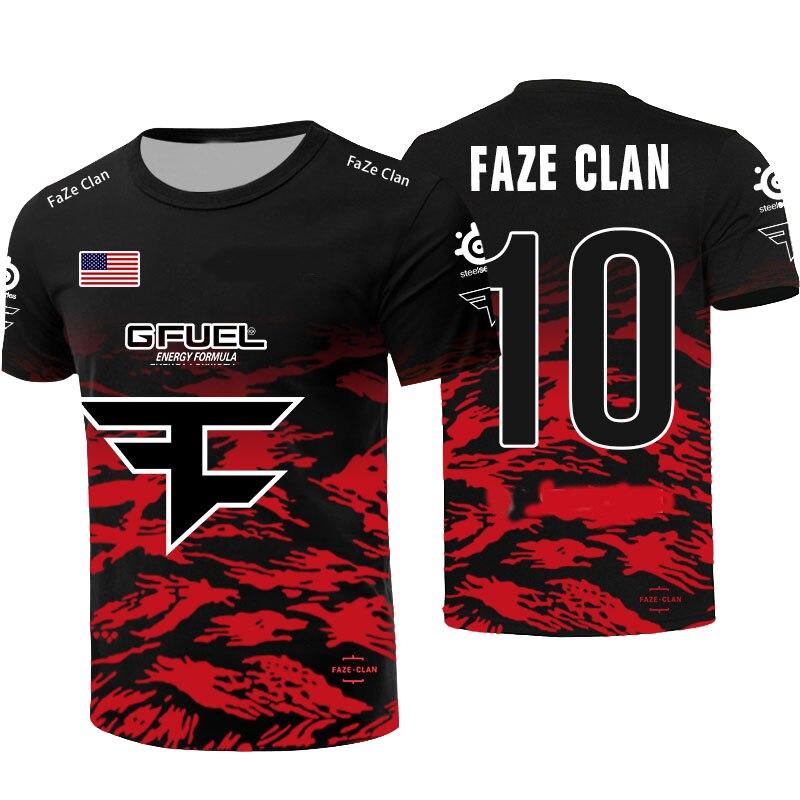 Футболка с униформой League of Legends, мужская и женская футболка G2 Astralis, киберспортивная форма, Джерси с коротким рукавом