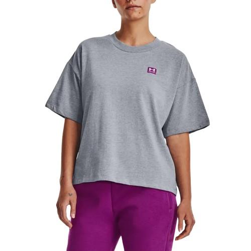 Under Armour Womens/Ladies Logo Heavyweight Oversized T-Shirt