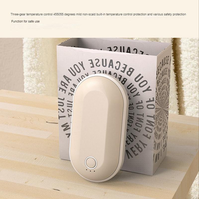 Грелки для рук перезаряжаемые, 5000 мАч электрическая портативная карманная грелка, теплотерапия отлично подходит для улицы, охоты, гольфа