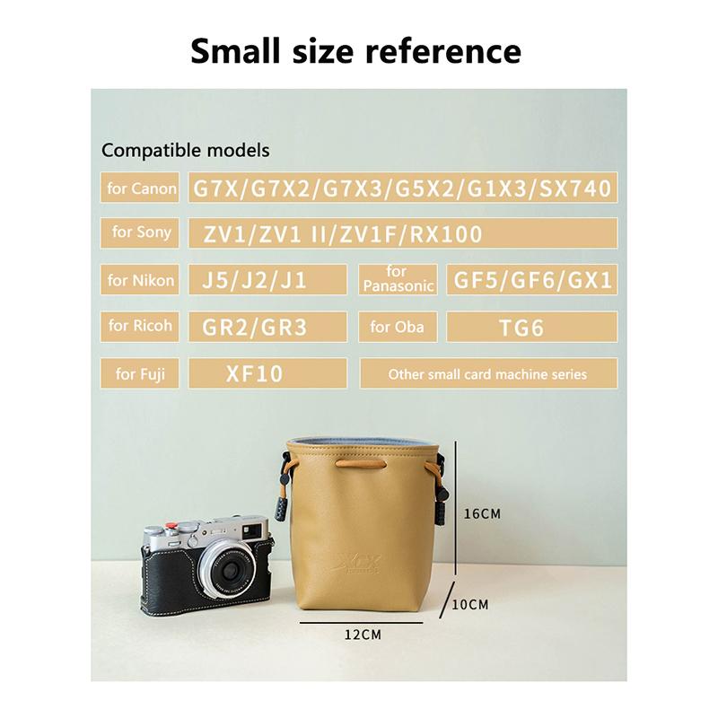 Сумка для камеры для Canon Nikon Sony Fuji Pentax, дорожная сумка для объектива, водонепроницаемая сумка для камеры, защитная, для зеркальной камеры, iPhone 15, чехол для Airpod Pro