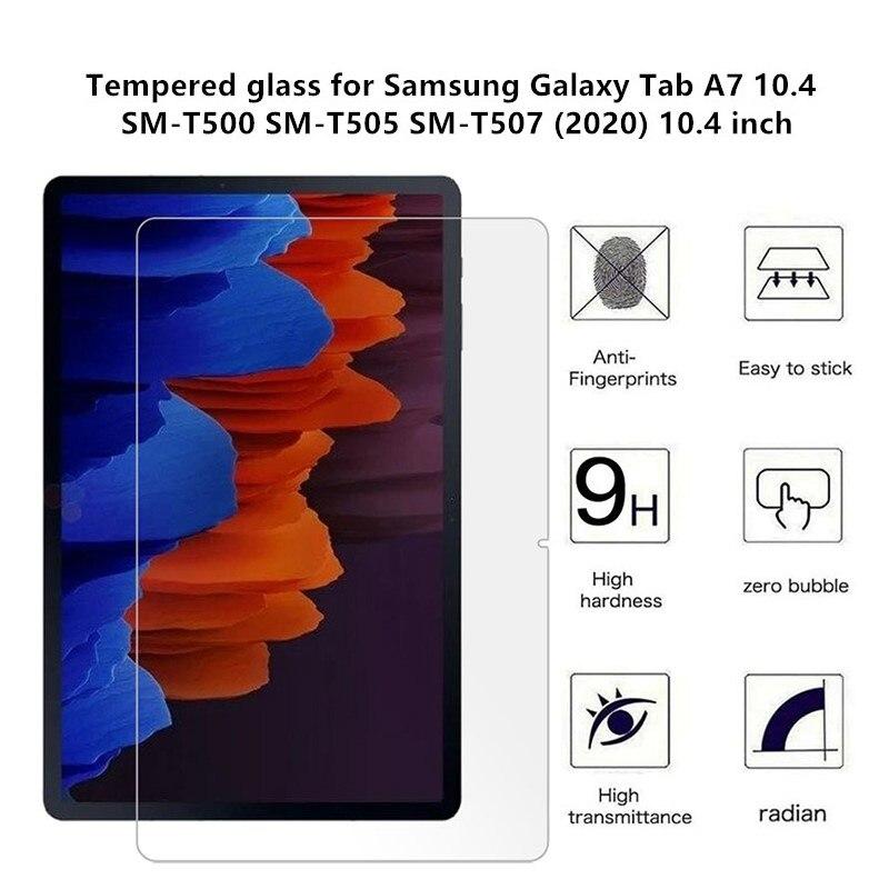 1/2/3 шт. для Samsung Galaxy Tab A7 10,4 дюйма T500 T505 2020, защитная пленка из закаленного стекла для SM-T500 SM-T505 SM-T507, пленка для планшета