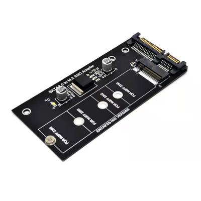 Карта-конвертер M.2 в SATA3 NGFF SSD для высокоскоростной передачи данных 6 Гбит/с для ПК и ноутбуков