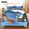 Christmas  Bedding Set Duvet Cover Set 3d Bedding Digital Printing Bed Linen Queen Size Bedding Sets Fashion Design
