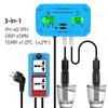 Контроллер 3 в 1 pH/TEMP/ORP PH-2839 Измеритель ОВП Тестер pH Детектор BNC Тип Зонда Качество Воды для Монитора Аквариума 30% скидка