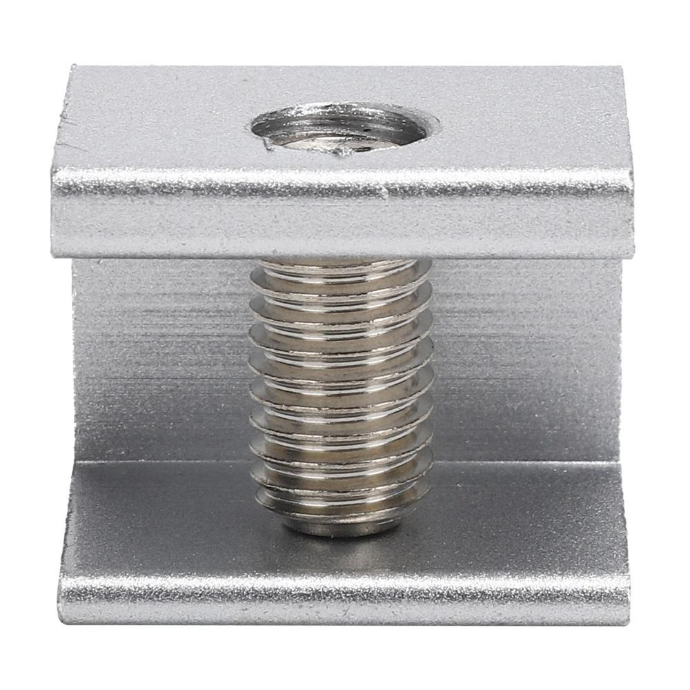 Aluminum Sliding Window Lock Silver Sliding Window Stopper Adjustable Window Safety Lock Security