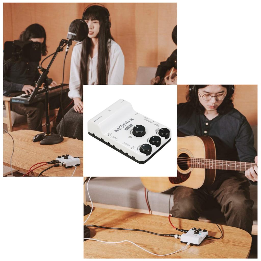 JOYO MOMIX USB-аудиоинтерфейсный микшер Портативный аудиомикшер Профессиональный звуковой микшер для ПК