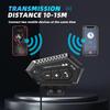 Music Interphone Bluetooth 5.0 Motorcycle Helmet Intercom Headset Waterproof 300m Intercomunicador Speaker Earphone