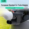 Европейский адаптер для зарядки CCS2 на Tesla NACS