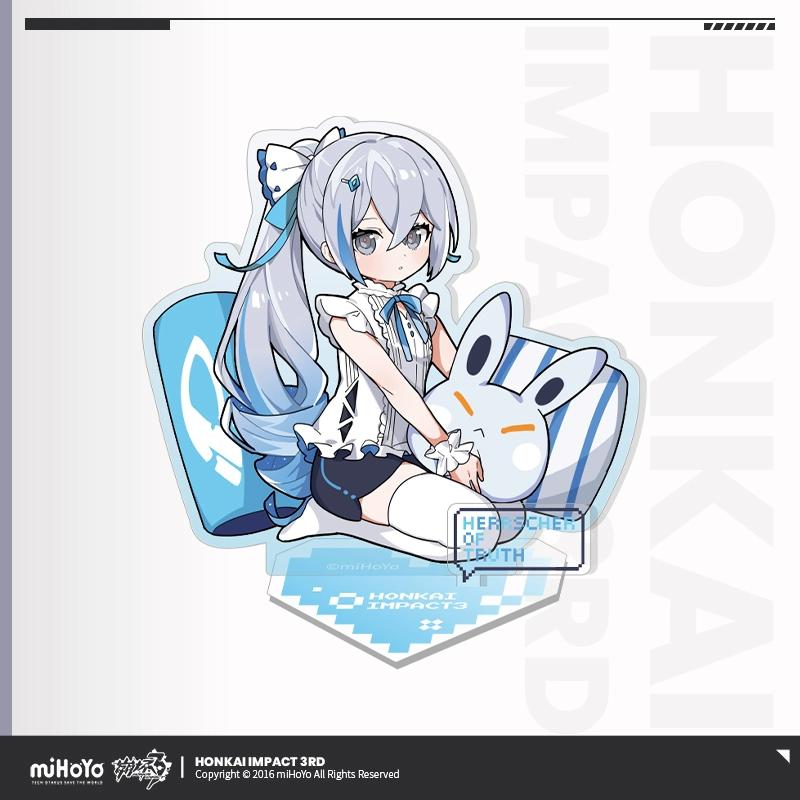 Sunsyea Honkai Impact 3rd Официальный мерч miHoYo Оригинальный Аутентичный Серия XBDLZ Акриловая подставка Значок Брелок Элизия Киана Броня