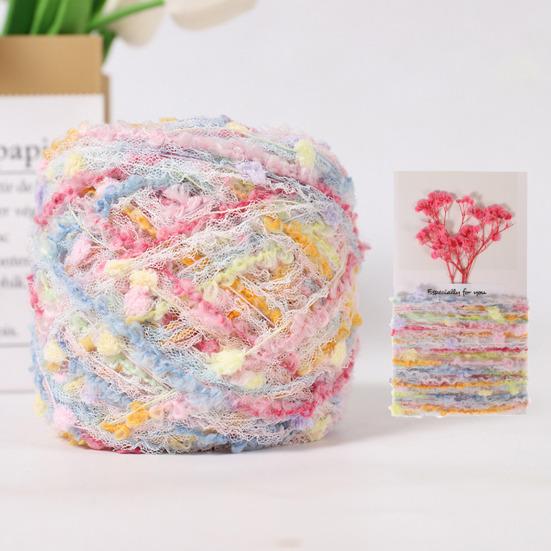 Пряжа для художественного плетения, пряжа ручной работы, цветная пряжа для рукоделия, для ювелирных изделий