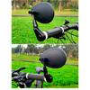 EasyDo Bicycle Handlebar 360 Rotation Wide-range Adjust-rearview Mirror Left and Right Reflector 17-24.5MM PC Anti-drop MTB