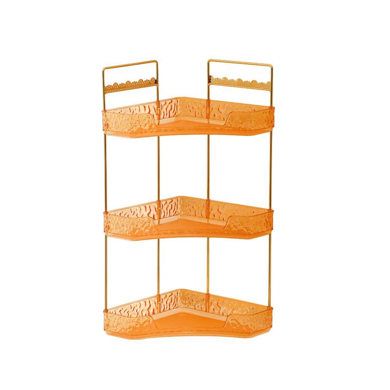 Угловая полка для ванной и кухни: Организуйте косметику, средства по уходу за кожей, парфюмерию и помады