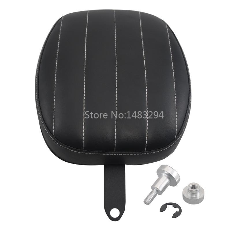 Motorcycle Accessories Rear Passenger Pillion Pad Seat PU Leather Black Brown For 2010-2015 Harley-Davidson Forty Eight XL1200X