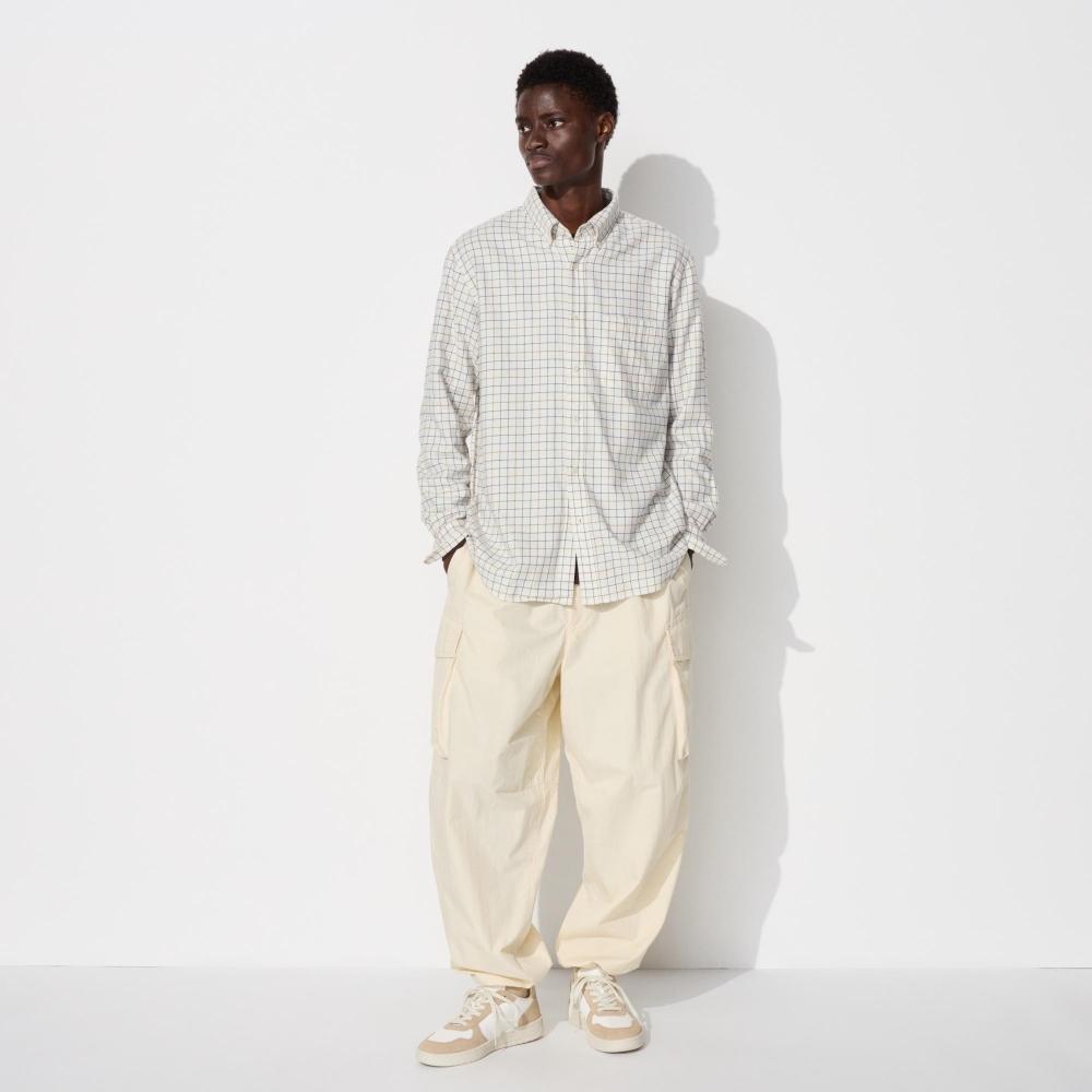 Uniqlo Flannel ShIrt  Long Sleeve Regular Color  Check I