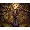 5D DIY Diamond Embroidery Full Round Diamond Painting Animal Elk Home Decoration Mosaic Picture