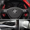 Real Carbon Fiber T-Carbon Steering Wheel Paddles for VW Golf 6, Scirocco, Magotan, Tiguan GTI