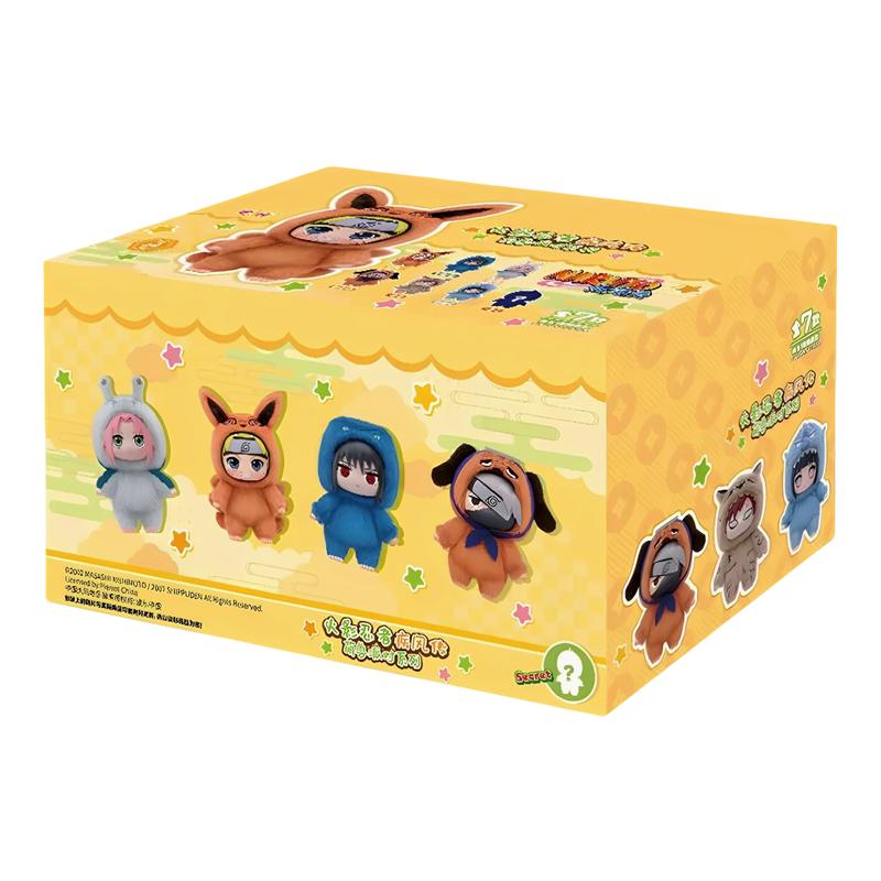 Оригинальный Наруто Ветер Милый Зверь Серия Вечеринка Слепой Бокс Модная Игрушка Фигурка Плюшевая Кукла Украшения Подарок на День Рождения Мальчика