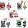 FUNKO Pop Брелок Мультяшная Кукла Принцесса Белль Ариэль Рапунцель Золушка Тиана Мауи ПВХ Фигурка Действия Коллекционная Модель Игрушки