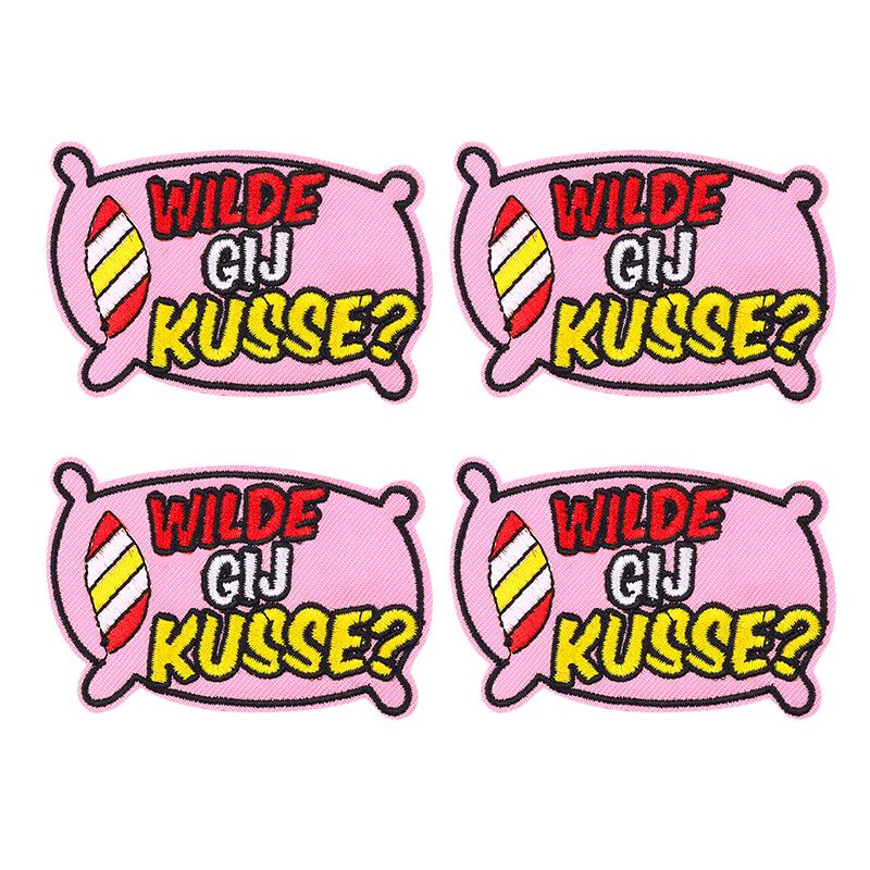 5 шт. Оптом Эмблема Нидерландов Этельдонк Вышитые нашивки Пришивные нашивки для одежды Нашивка Карнавал Нидерландов Сделай сам