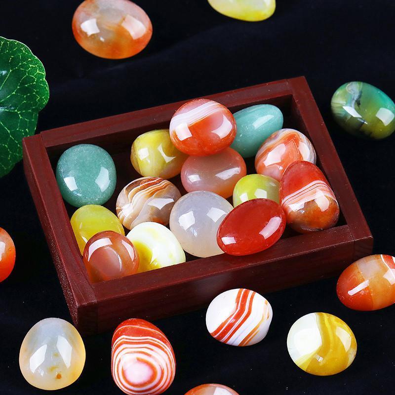 Натуральный смешанный агатовый камень, радужный кристалл для церковных молитв, суккулентов, постельных принадлежностей, наполнителя для ваз, ландшафтного дизайна, домашнего декора