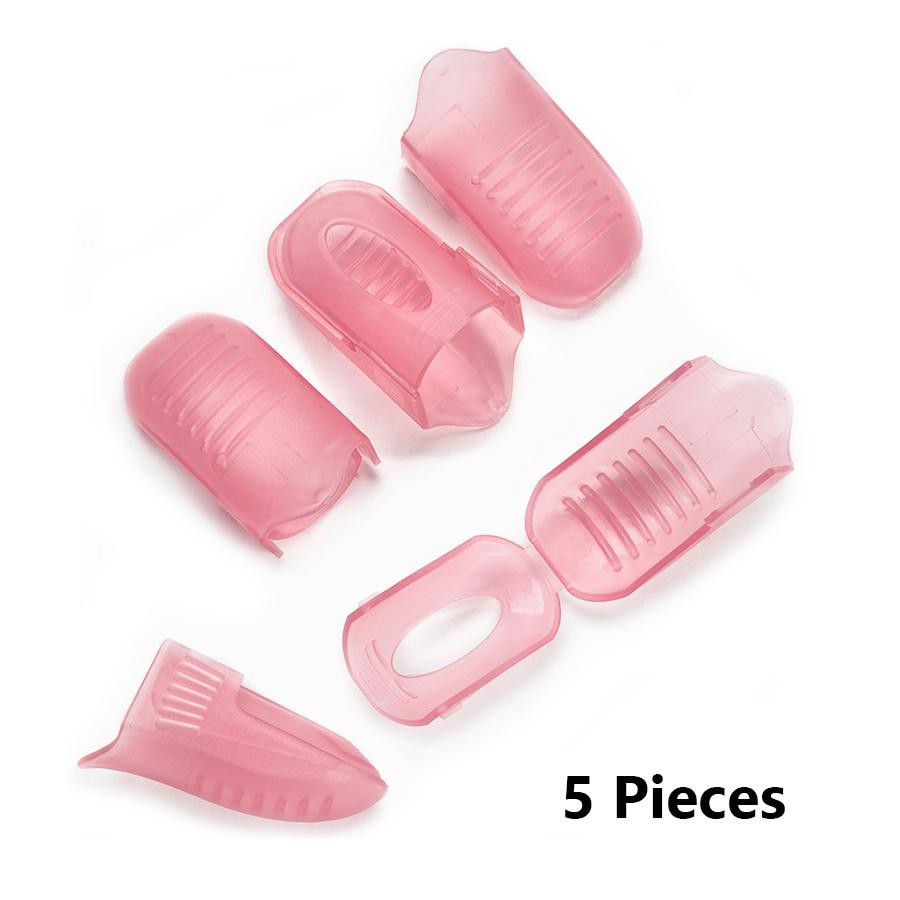 5 шт. зажимы для ногтей Soak Off Cap Clips, гель-лак, акриловые средства для снятия ногтей, маникюрный инструмент
